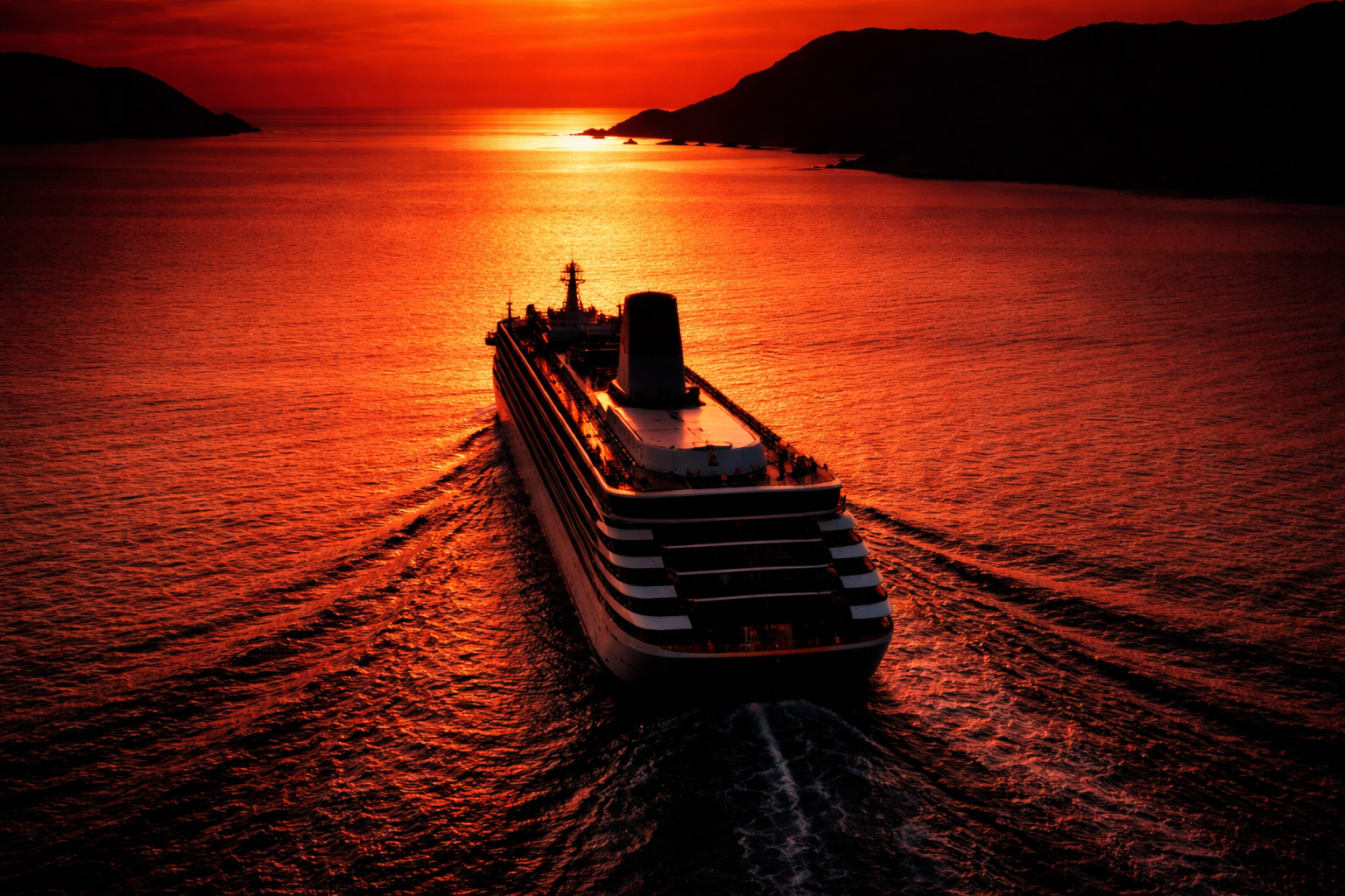 Luxury chauffeur transfer for cruise passengers